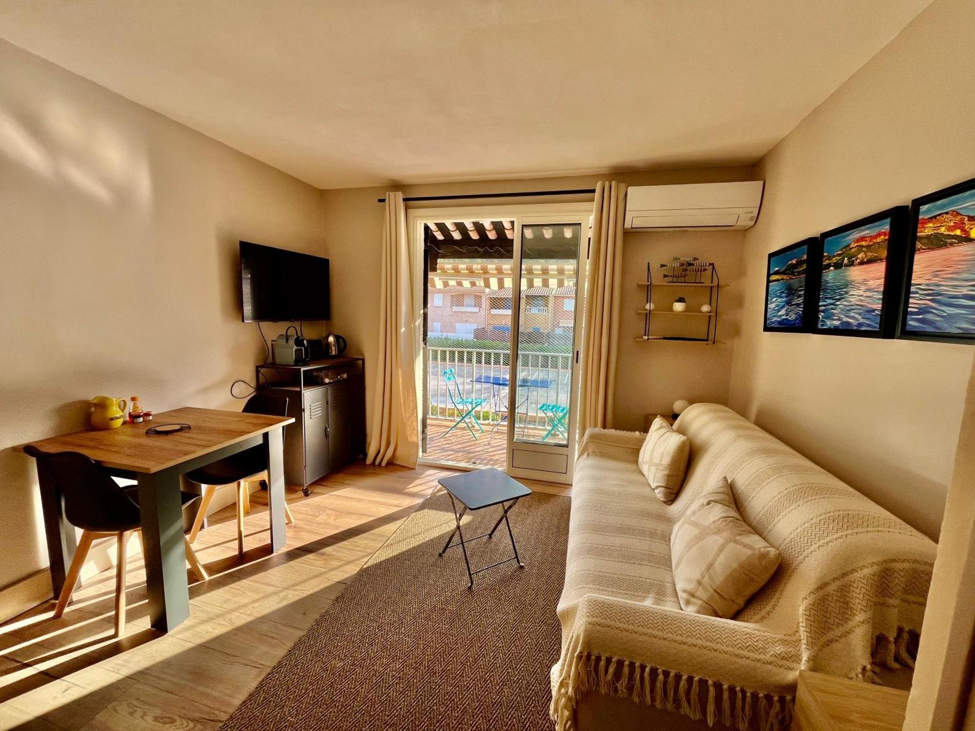 Studio Cosy En Bord De Mer 滨海圣西尔 外观 照片